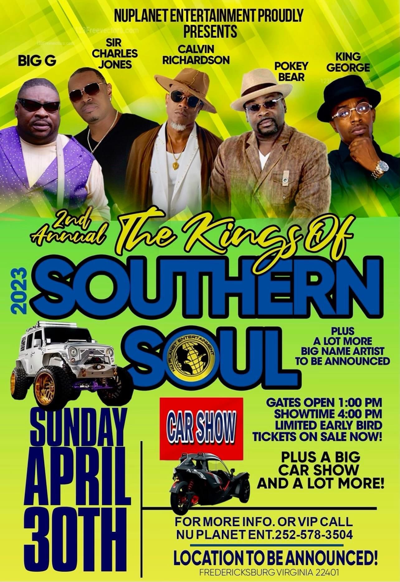 2ND ANNUAL THE KINGS OF SOUTHERN SOUL Ace Visionz Productions